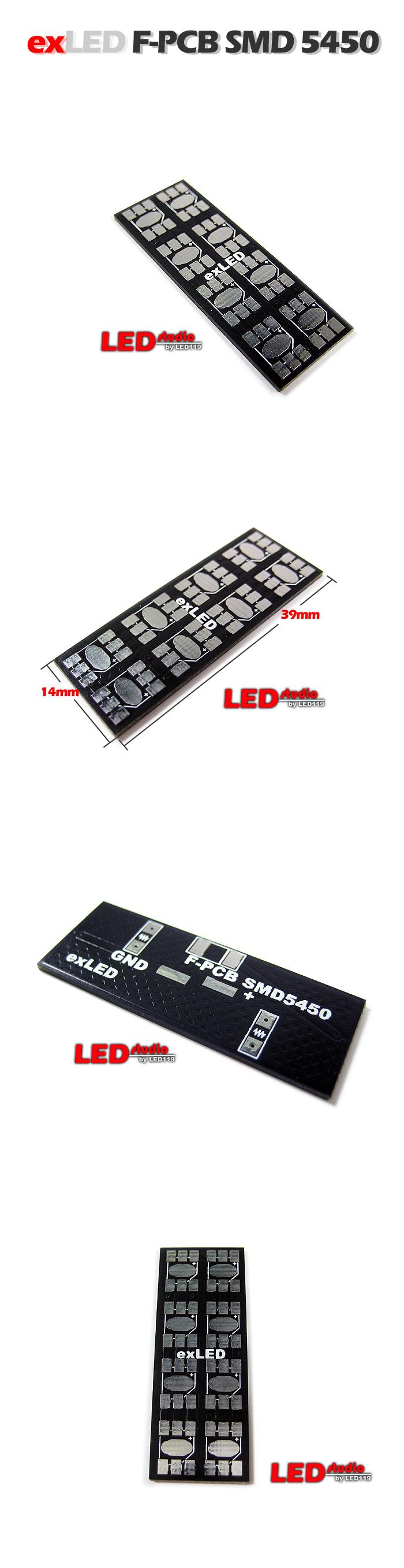 Плата F-PCB для 5450 (10 шт на плате)