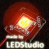 Светодиод 5450 3-чип ЖЕЛТЫЙ (LEDSTUDIO)