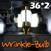 Светодиодная лампа exLED БЕЛАЯ тип Wrinkle-S36